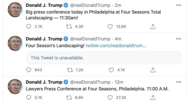 Donald Trump's tweets