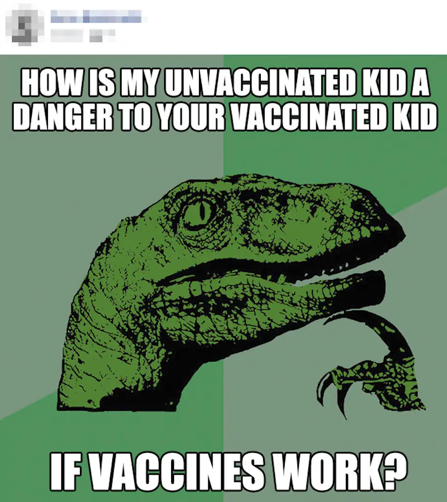 A Facebook meme.