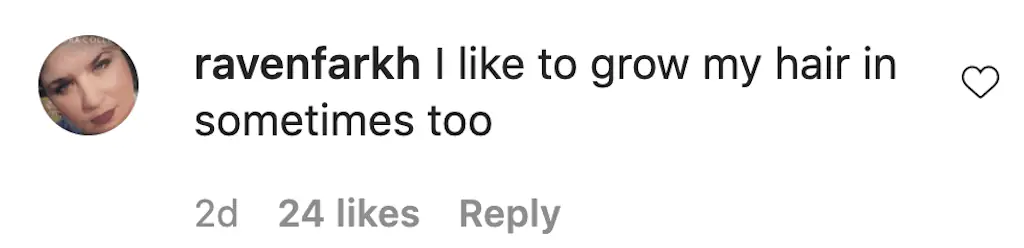 An image of an Instagram.