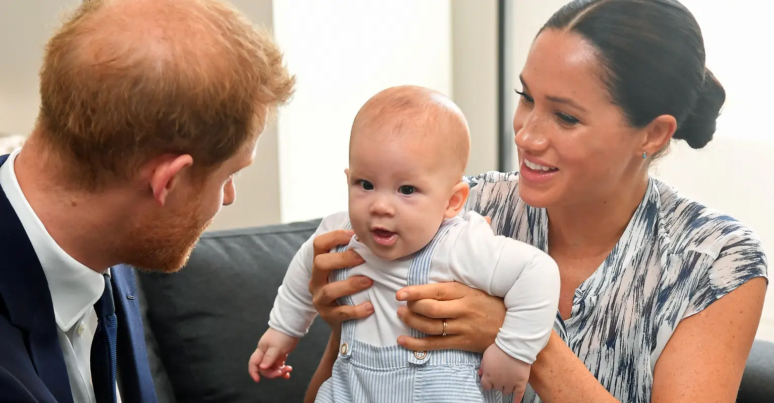 Harry and Meghan's son Archie speaks publicly for the first time - with a slight American accent