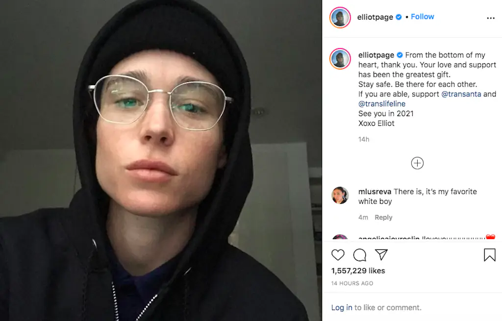 An Instagram post.