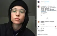 An Instagram post.