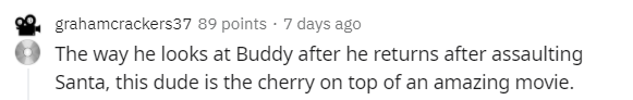 Reddit comment