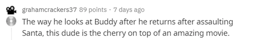 Reddit comment