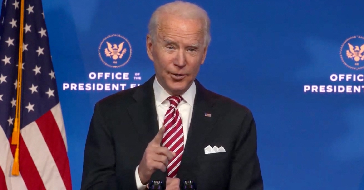 An image of Joe Biden. 