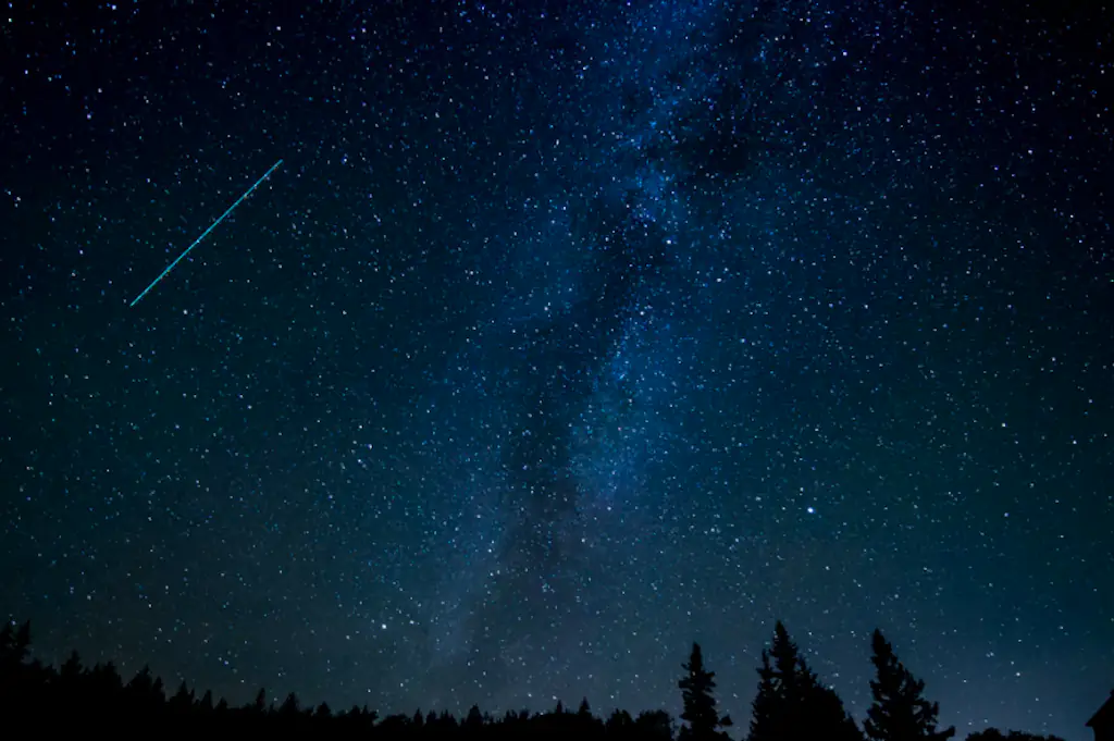 Shooting stars.