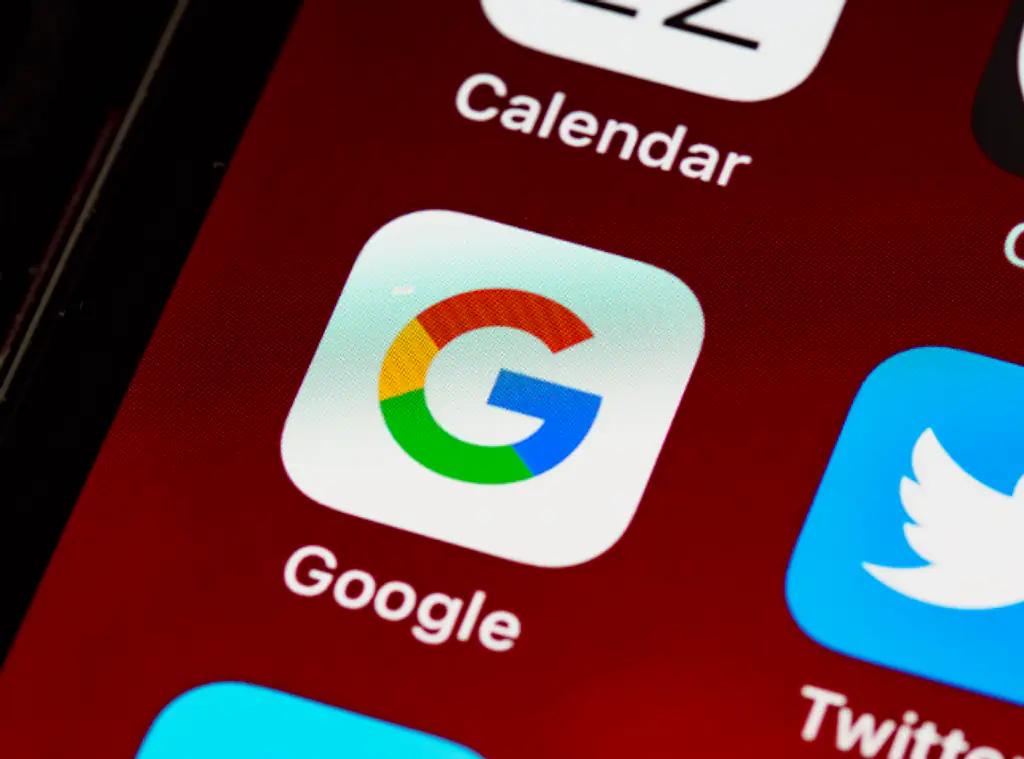 Google on a smartphone.