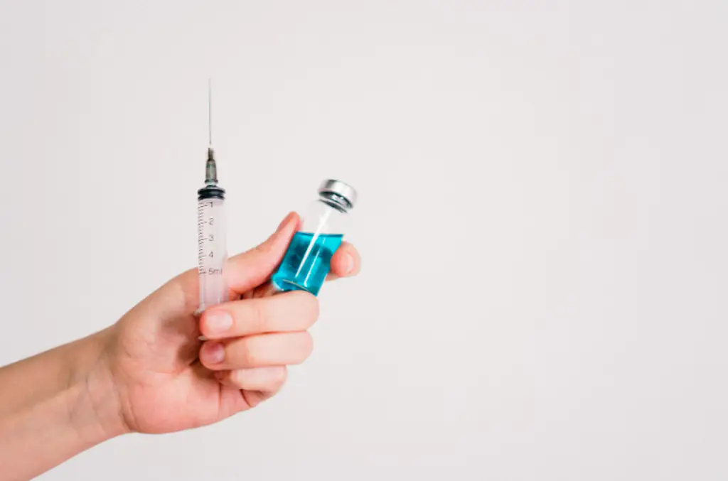 A vaccination.