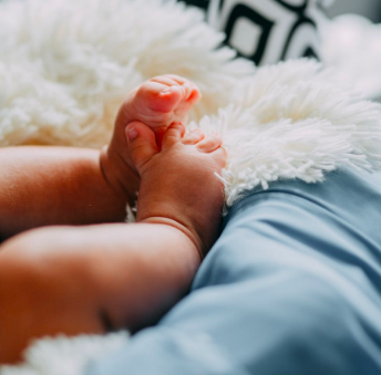 Baby feet.