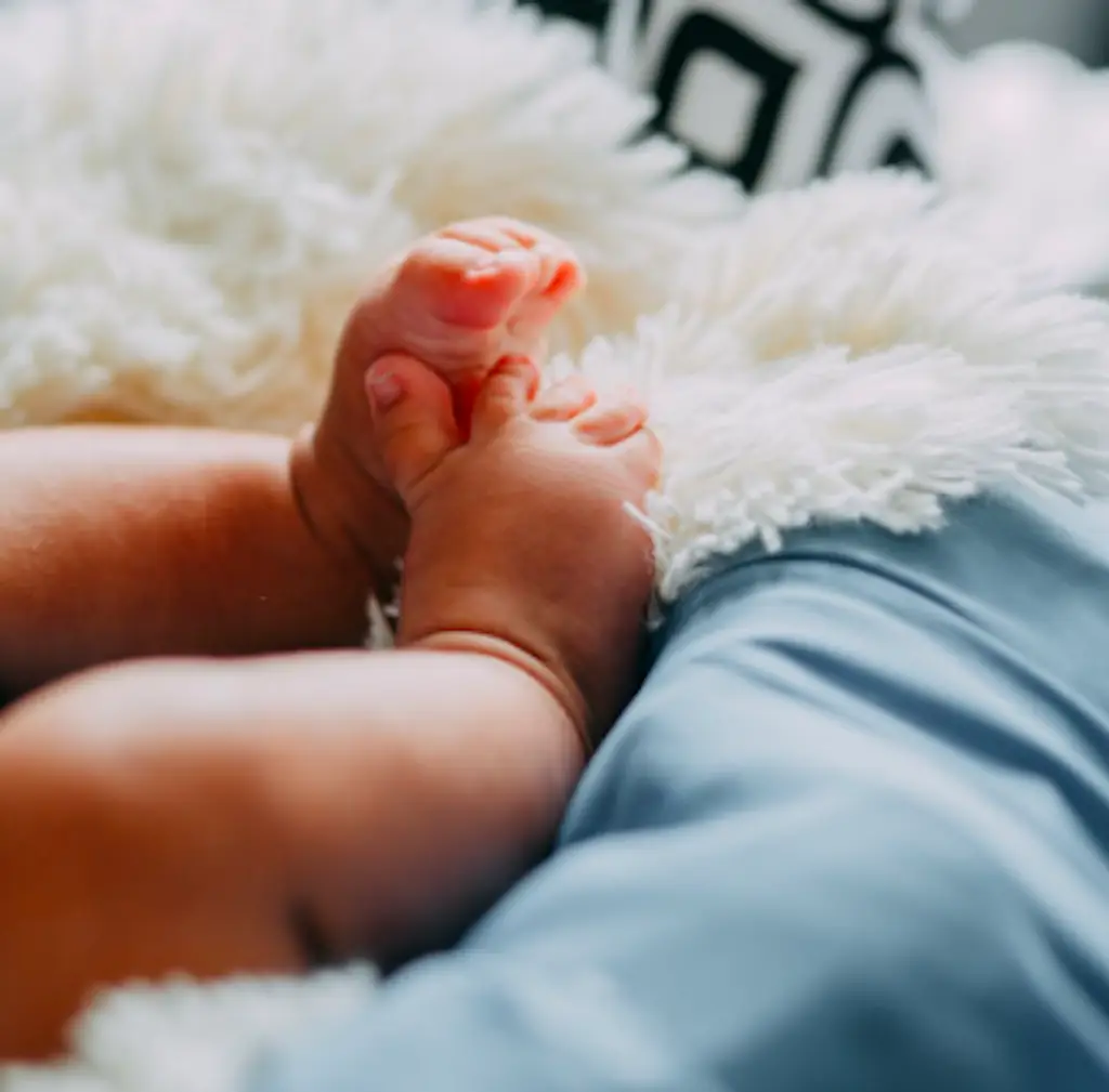 Baby feet.