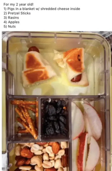 An image of the Facebook comments. 