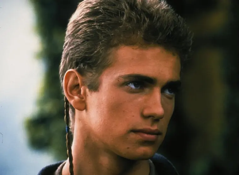 Hayden Christensen in Star Wars.