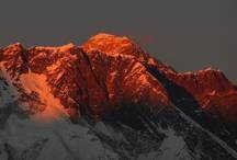 December 8, 2020, Solukhumbu, Nepal: File photo shows the view of Mount Everest during sunset in Solukhumbu, Nepal. Nepal and China have jointly announced a new official height for Mount Everest, as 8,848.86 meters (29,032 feet),on Dec. 8, 2020. (Credit Image: © Sunil Sharma/ZUMA Wire)