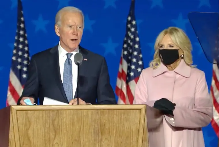 Joe and Jill Biden.