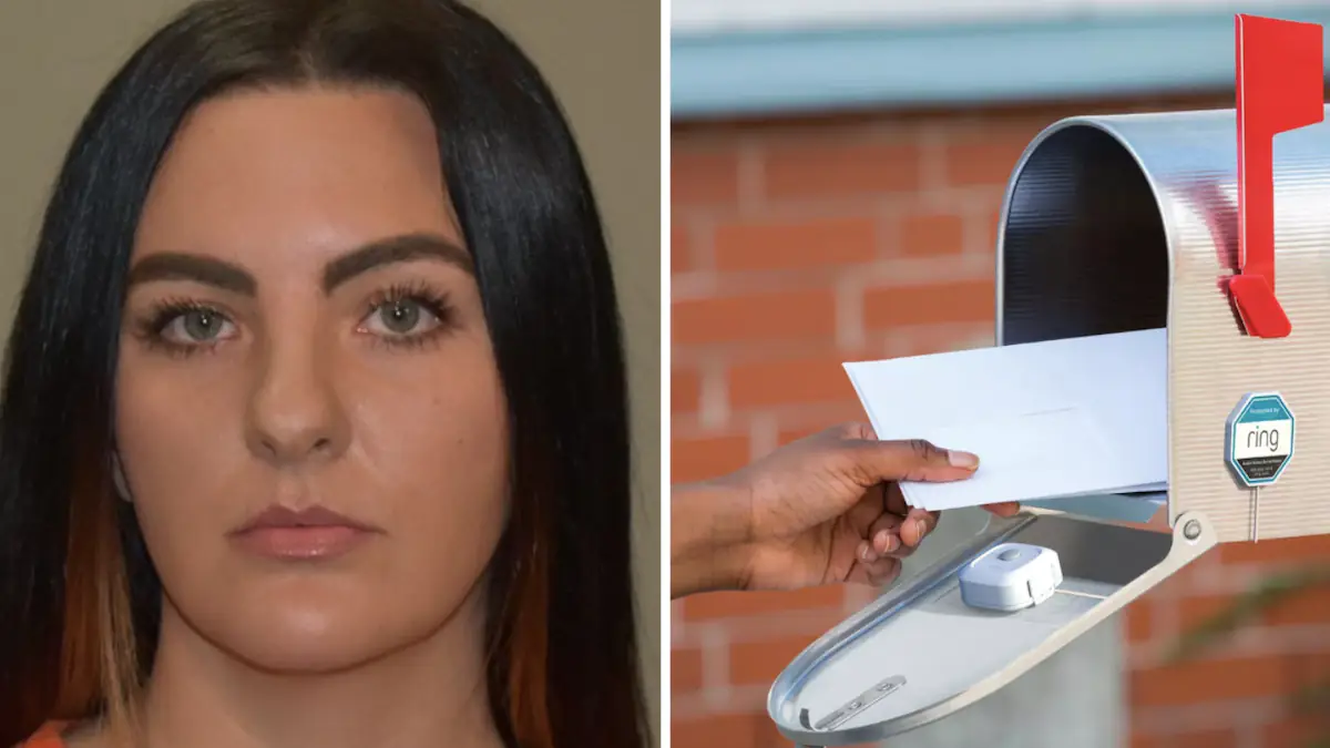 Woman arrested for allegedly mailing 180 photos of nude men to 30 people