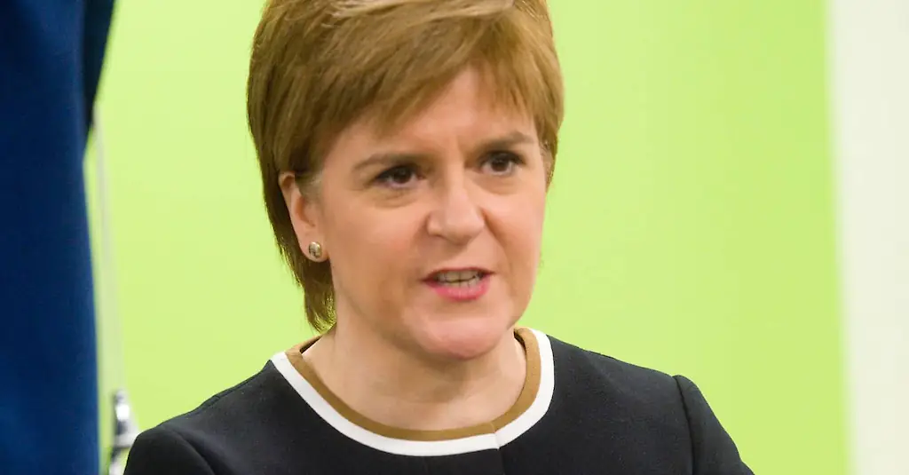 Nicola Sturgeon. 
