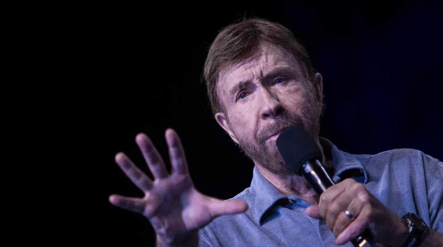 Chuck Norris forced to deny he was part of Capitol riots after lookalike trends online