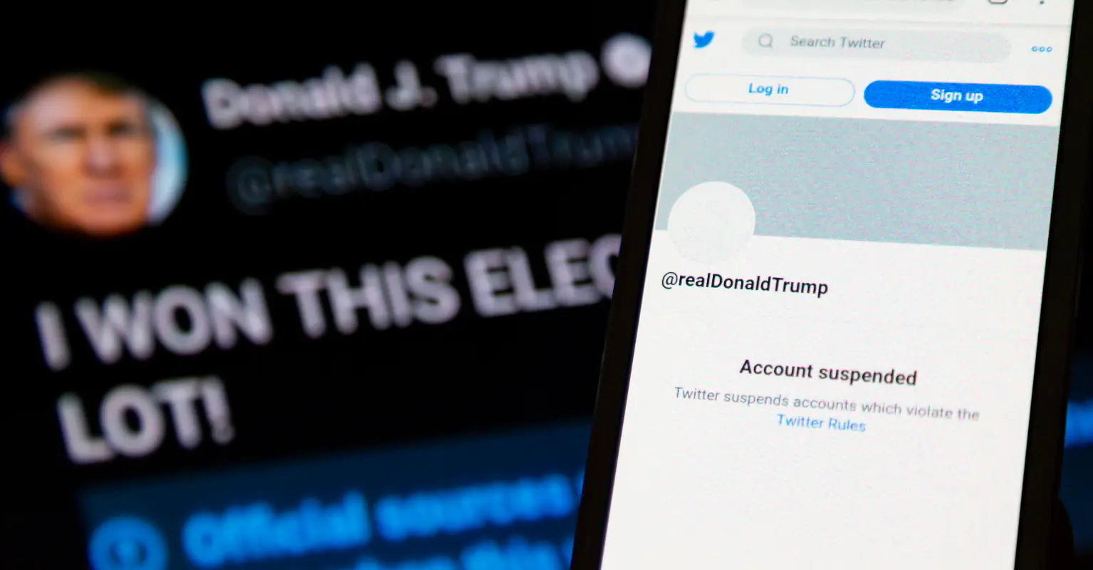 Celebrities react to President Donald Trump's Twitter ban