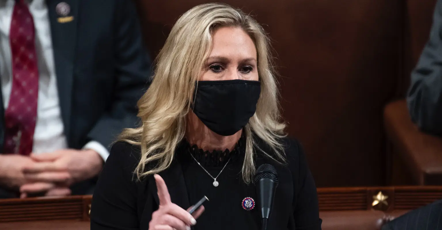 Video surfaces of 'bully' Marjorie Taylor Greene confronting Parkland shooting survivor with baseless claims