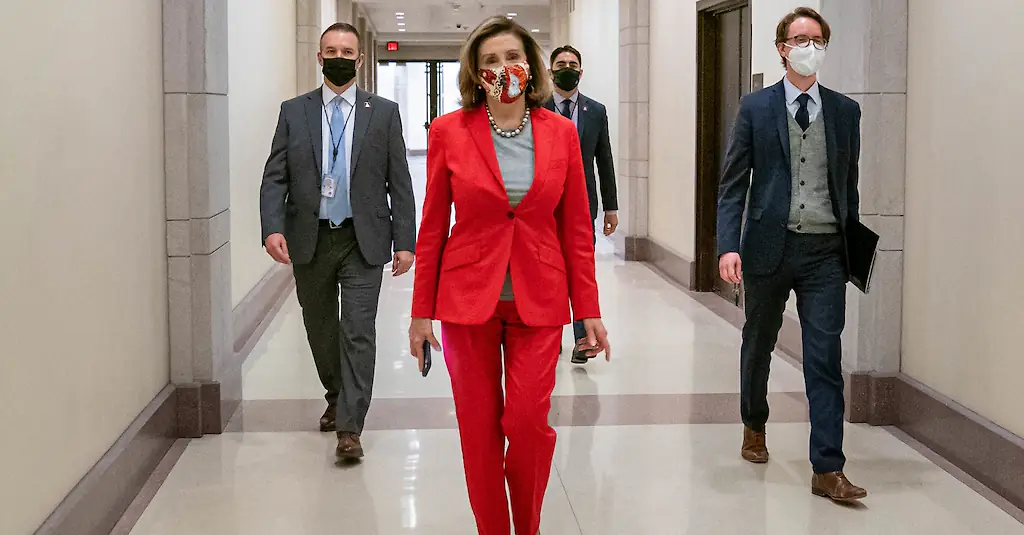 Nancy Pelosi.
