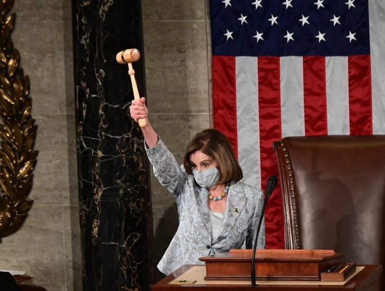 Nancy Pelosi.