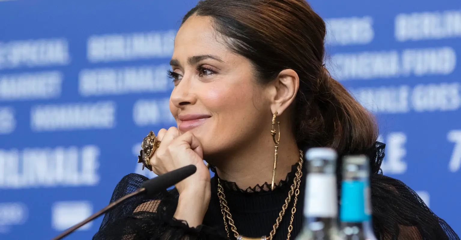 Salma Hayek recalls 'crying' over sex scene that 'wasn’t in the script'