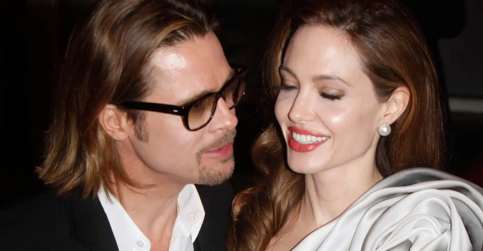 Angelina Jolie reveals she lives just five minutes away from Brad Pitt in rare interview