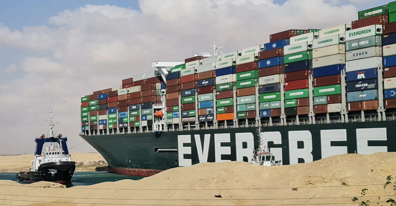 Ever Given returned to the Suez Canal - and didn't get stuck