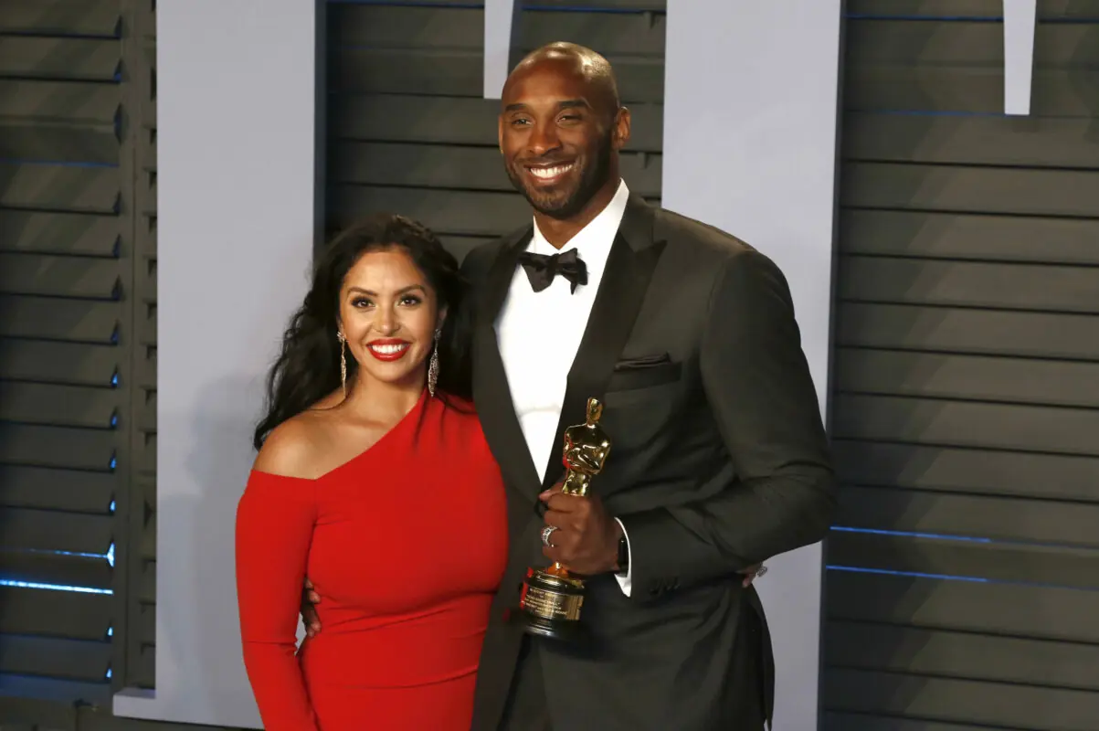 Vanessa Bryant pays emotional tribute to late husband Kobe as he's inducted into basketball Hall of Fame