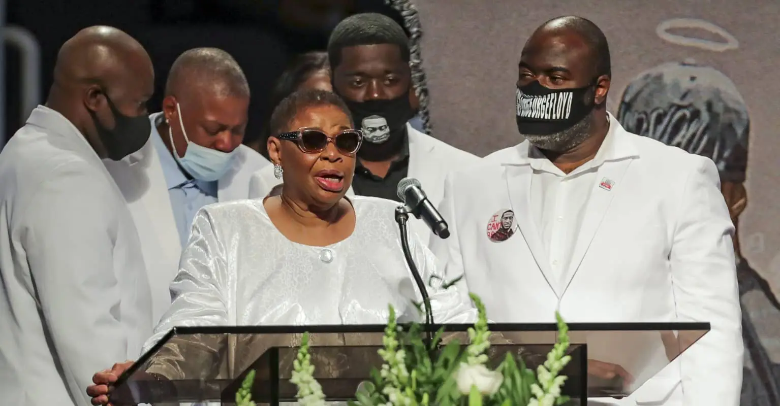 George Floyd's family says Biden and Harris showed 'genuine' care during White House visit
