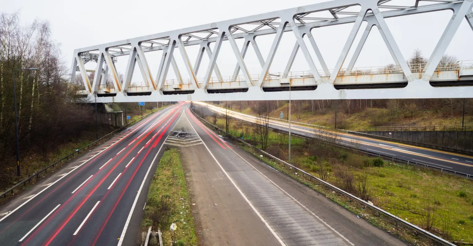 Firefighters' therapy dog saves suicidal woman's life by tempting her back from a highway bridge