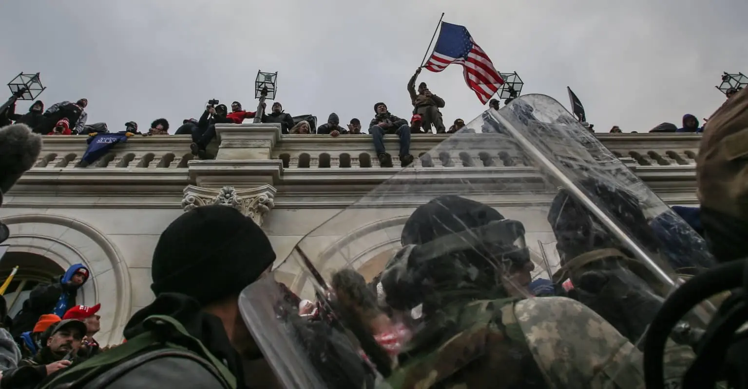 Man charged in January riot who 'chugged' wine in Capitol says he's running for Congress
