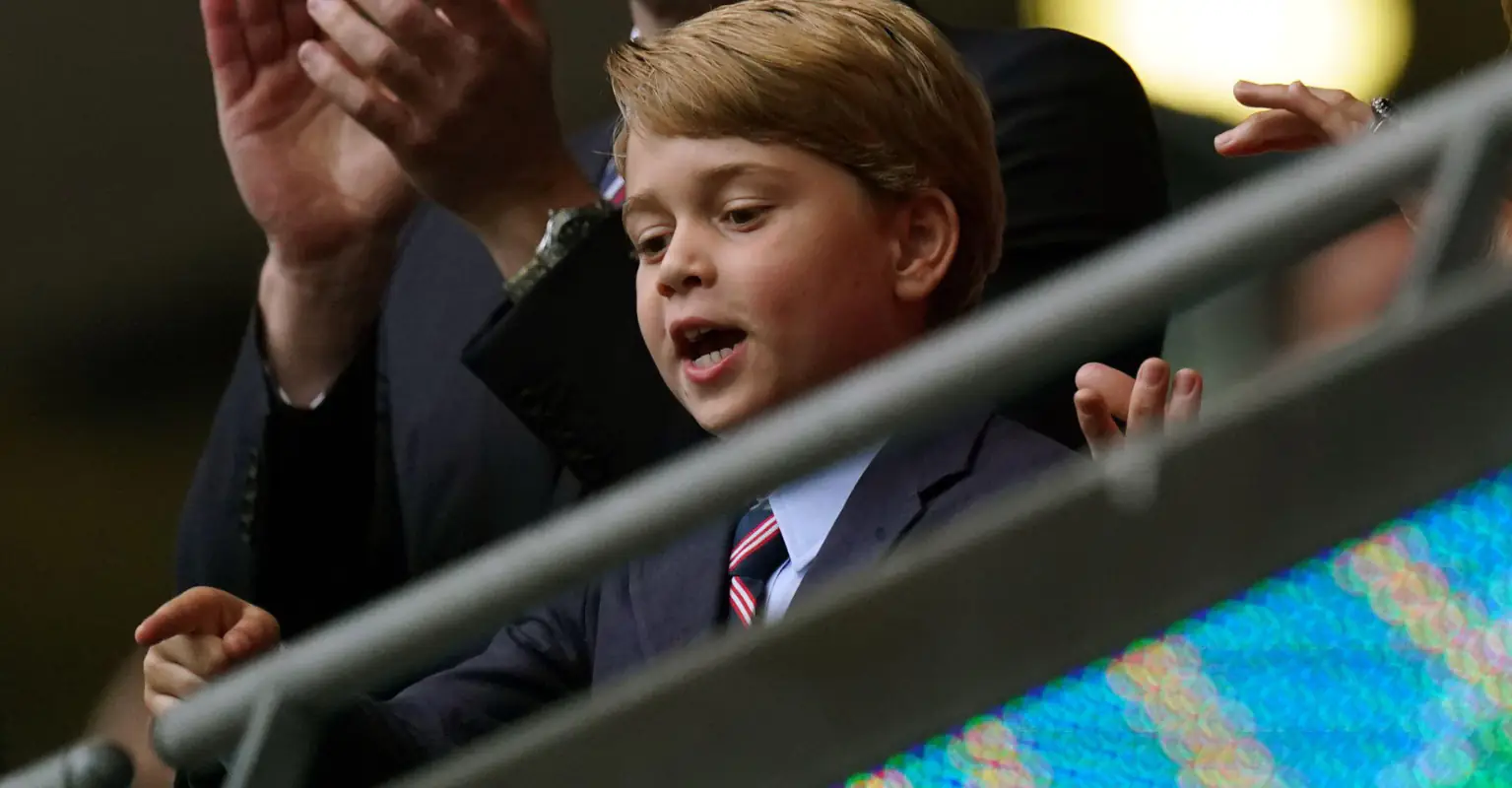 Prince George's joyful response to England goal is everything we need right now