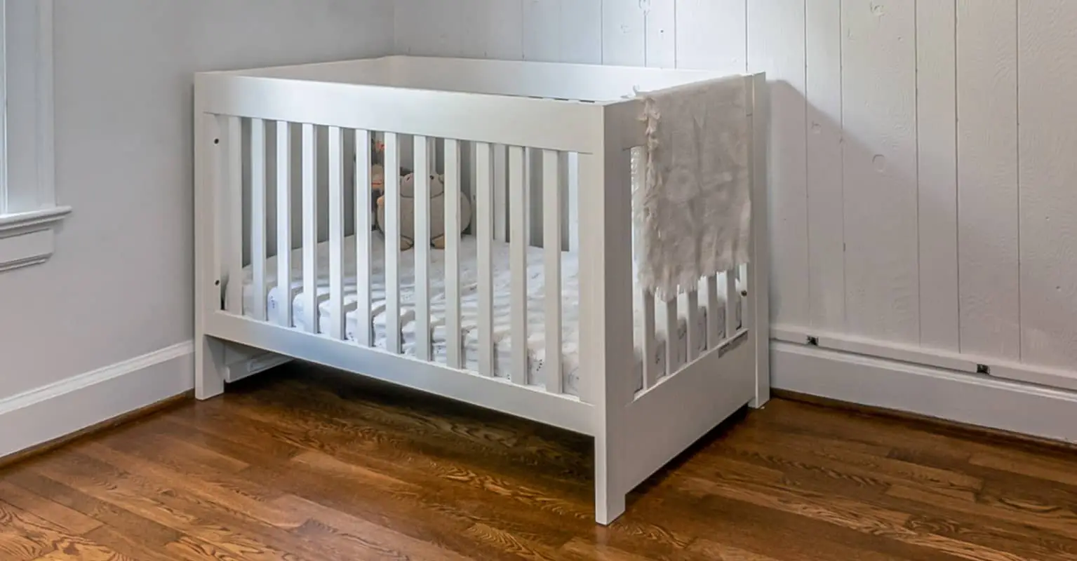 Baby monitor captures moment tree falls through roof, narrowly missing crib