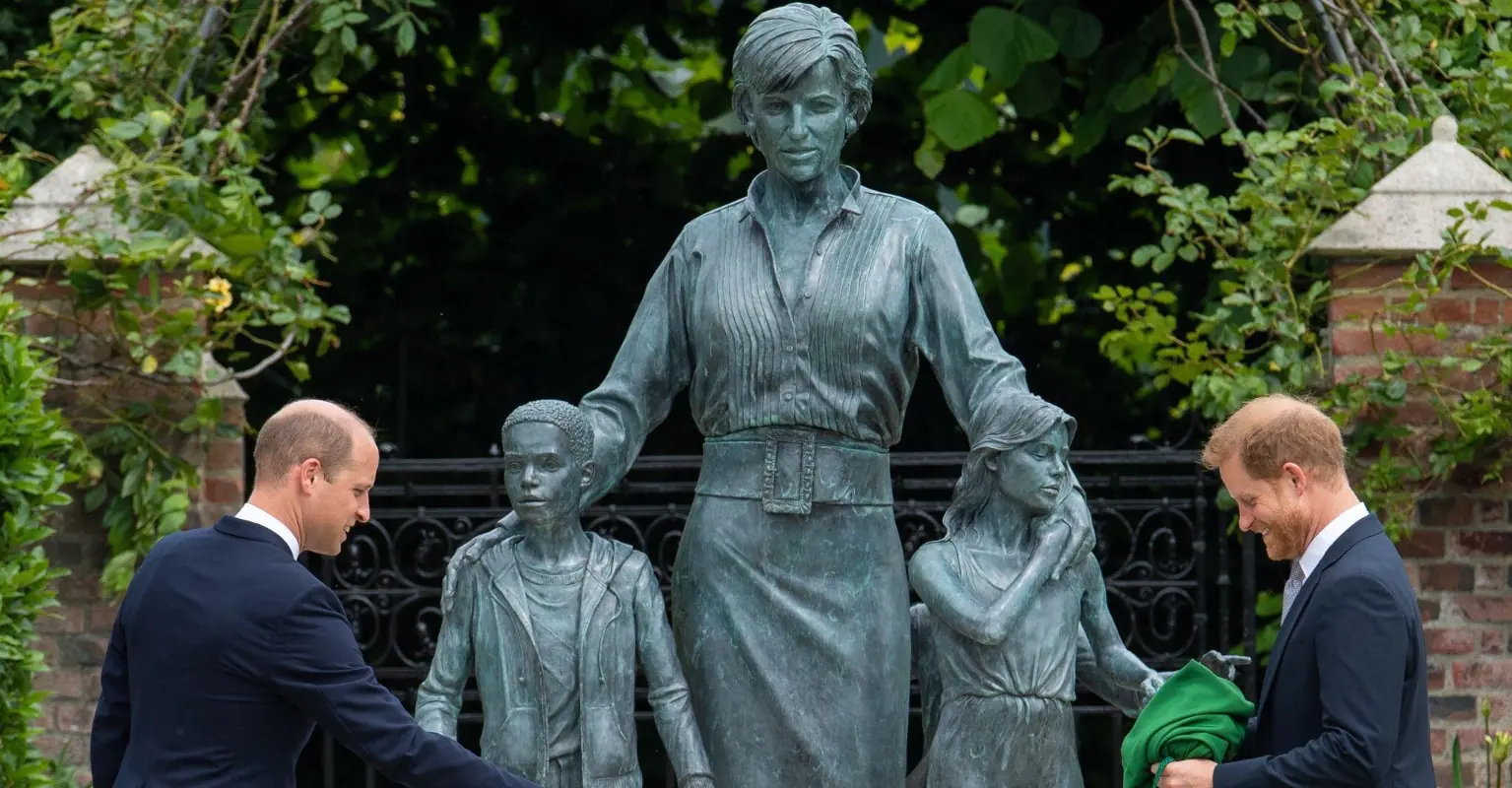 Piers Morgan slammed over tweet about Princess Diana's 'feuding sons' after statue unveiling