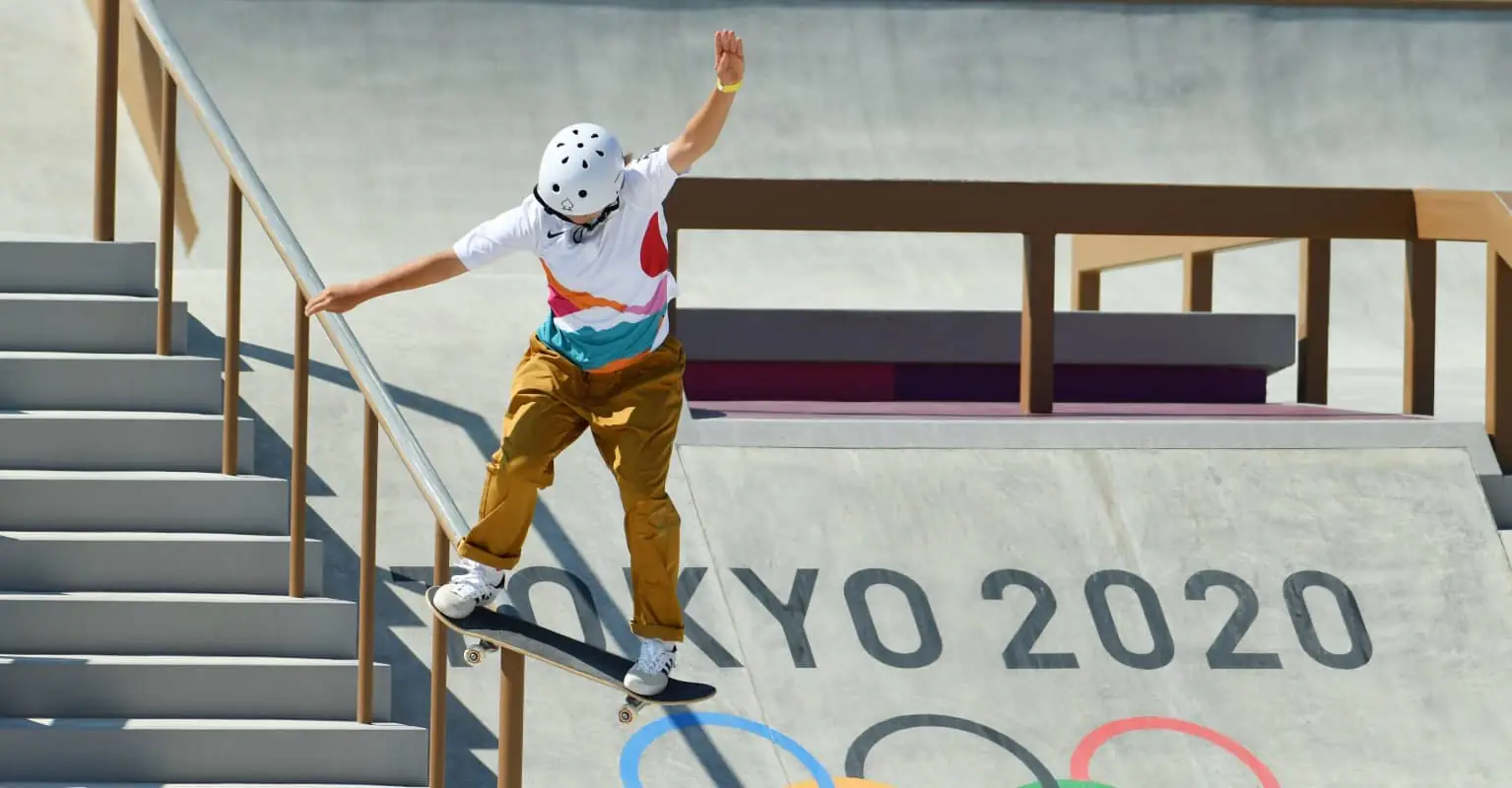 Nishiya Momiji, 13, wins inaugural women’s street skateboarding gold medal