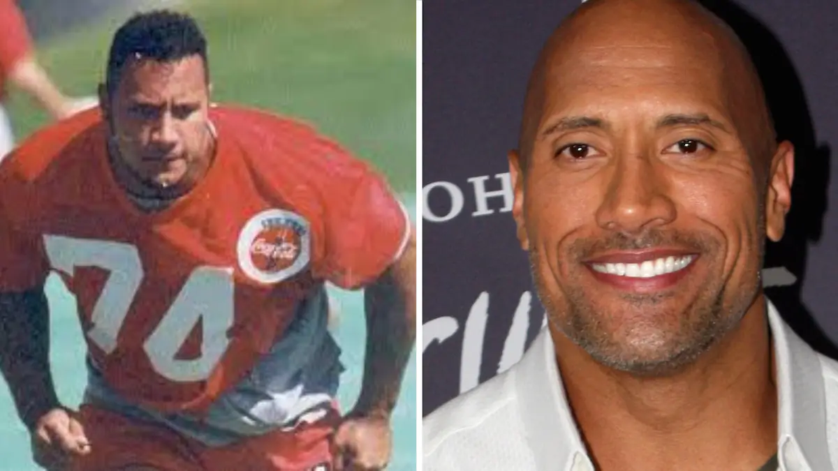 Gordon Rocks Actor How The Rock went from failed football player to Hollywood star