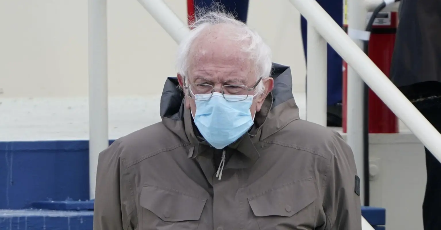 Bernie Sanders at Biden's Inauguration is 2021's hottest Halloween costume