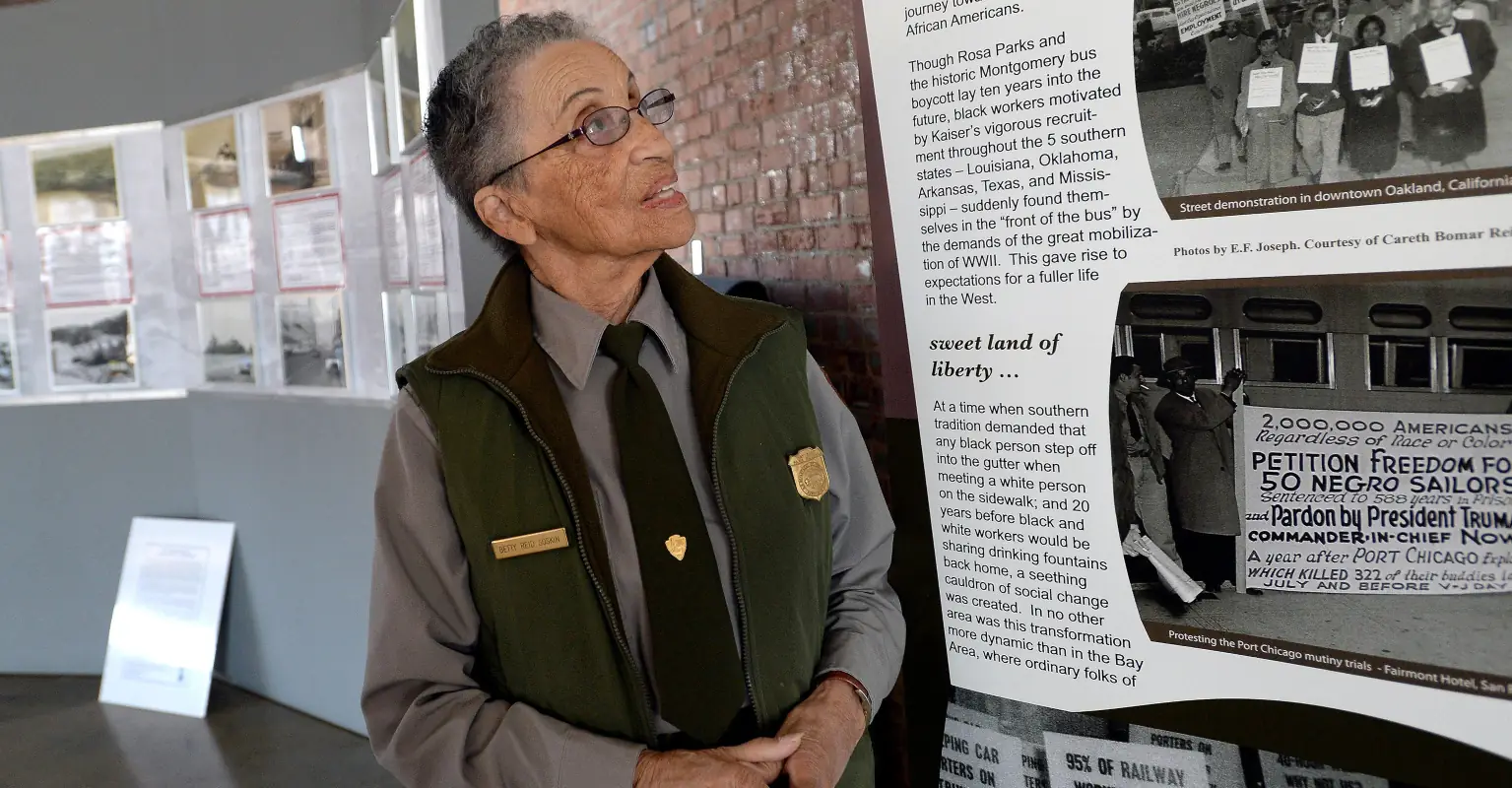 America's oldest National Park Ranger celebrates her 100th birthday