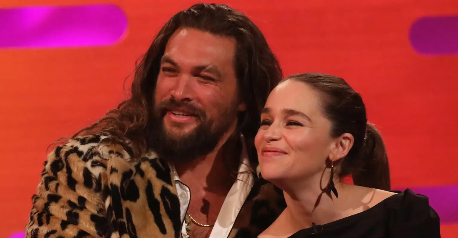 Emilia Clarke reveals that Jason Momoa got her 'as drunk as humanly possible' during reunion