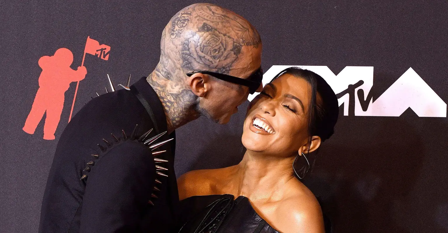 Kourtney Kardashian and Travis Barker slammed for declaring 'I want your skull' on Disneyland post