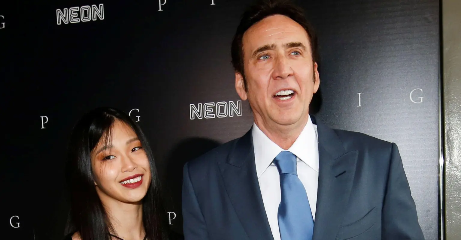 Nicolas Cage, 57, and fifth wife Riko Shibata, 26, make rare red carpet appearance