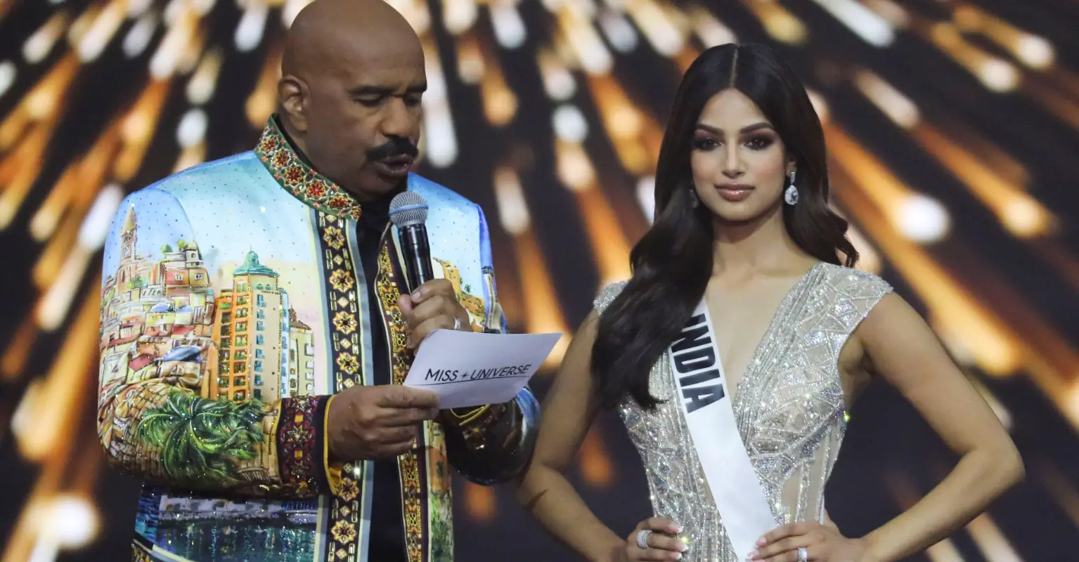 Steve Harvey called out by viewers over 'ridiculous' question to Miss India