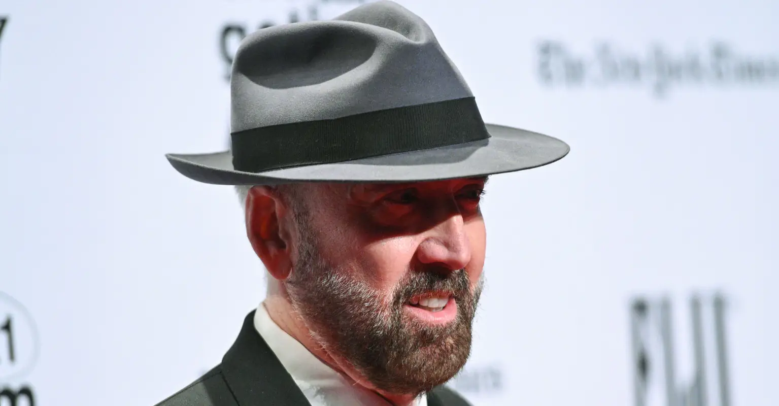 Nicolas Cage says he identifies as a 'thespian' because 'actor' means 'liar'