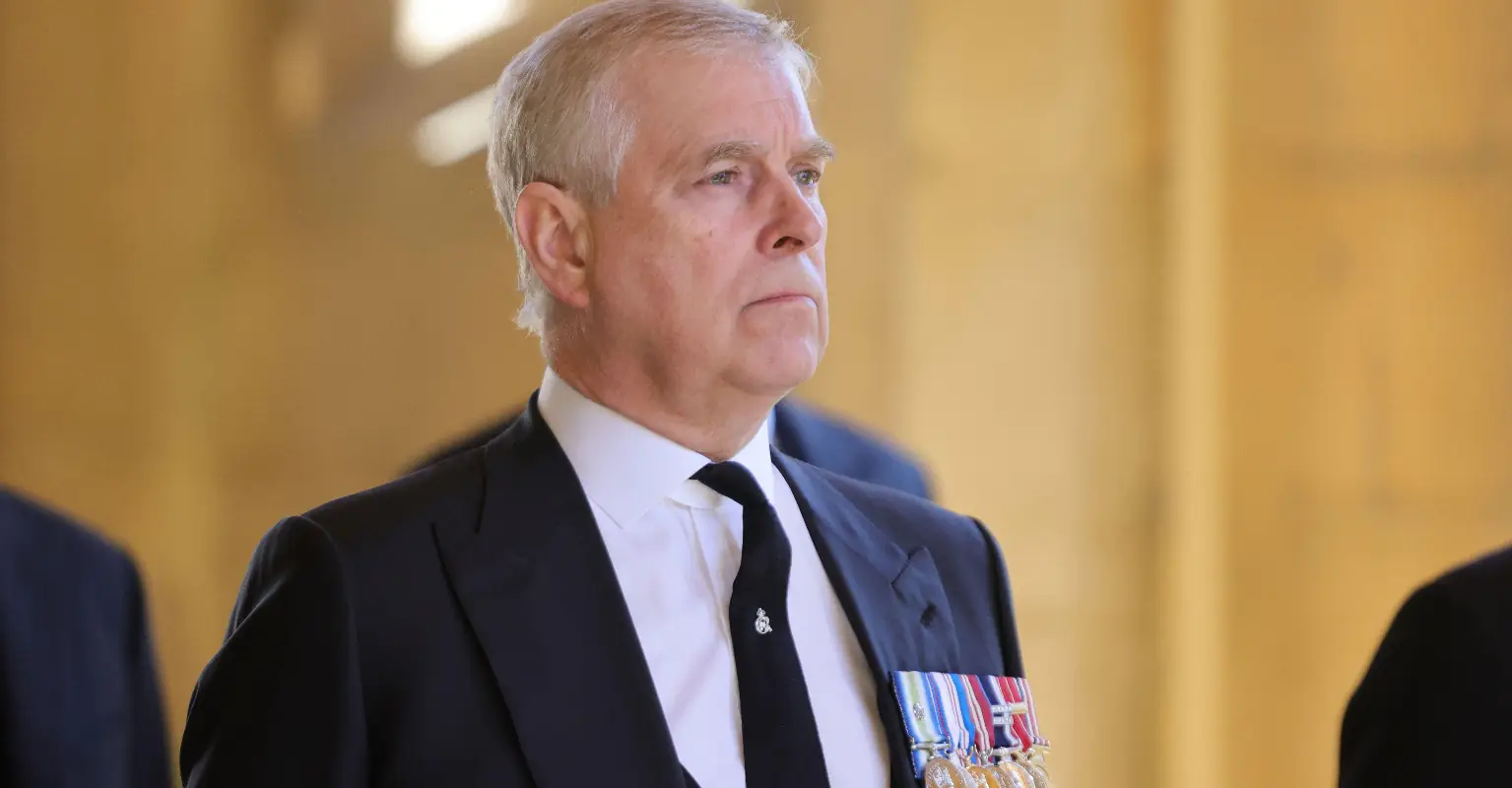 Prince Andrew heckled as he walks behind his mother's coffin in Scotland