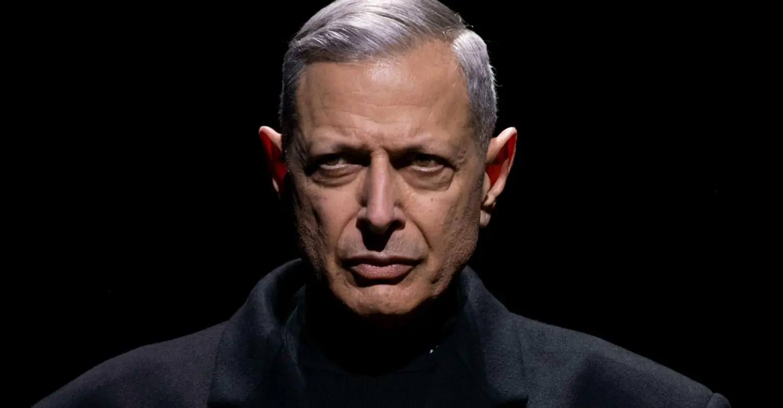 Jeff Goldblum looks incredible as he closes Prada's menswear show at Milan Fashion Week