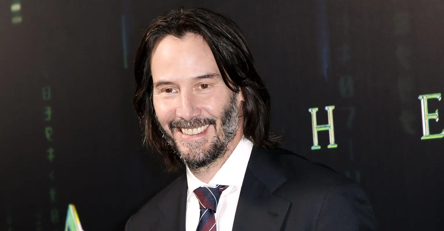 Keanu Reeves says 'he's been married to Winona Ryder for 30 years'