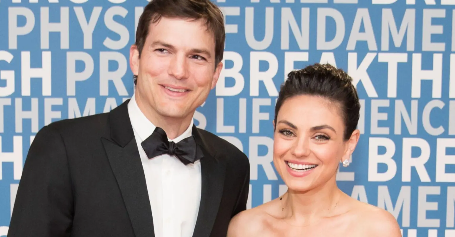 Mila Kunis says she, Ashton, and their two kids don't shut bathroom door at home