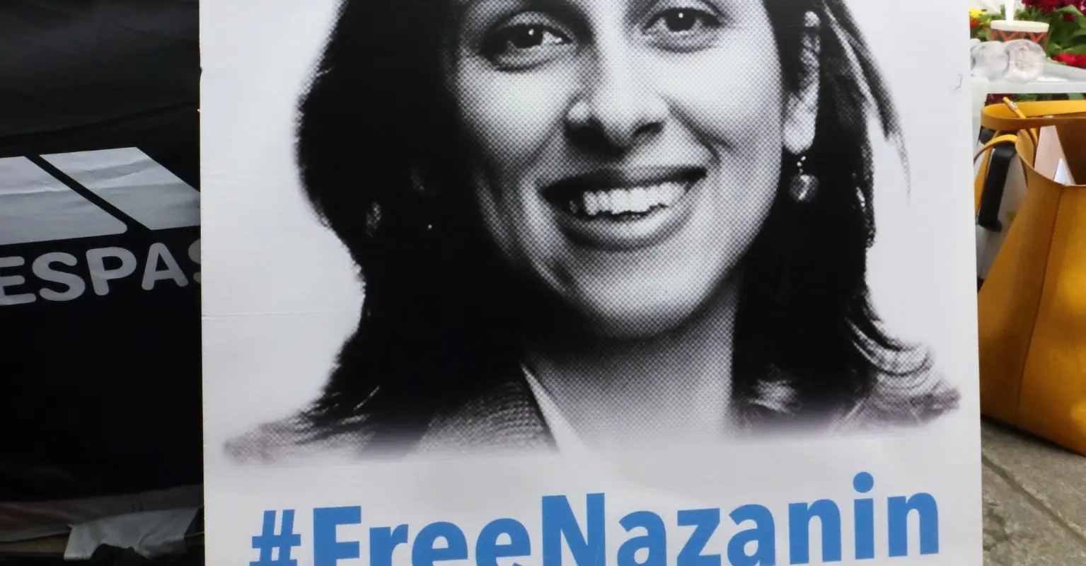 Nazanin Zaghari-Ratcliffe leaves Iran on her way back home to Britain