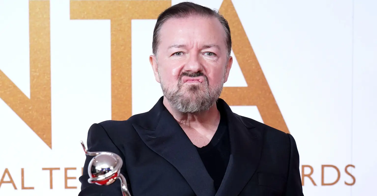 Ricky Gervais comments on Will Smith's 10-year ban from the Oscars